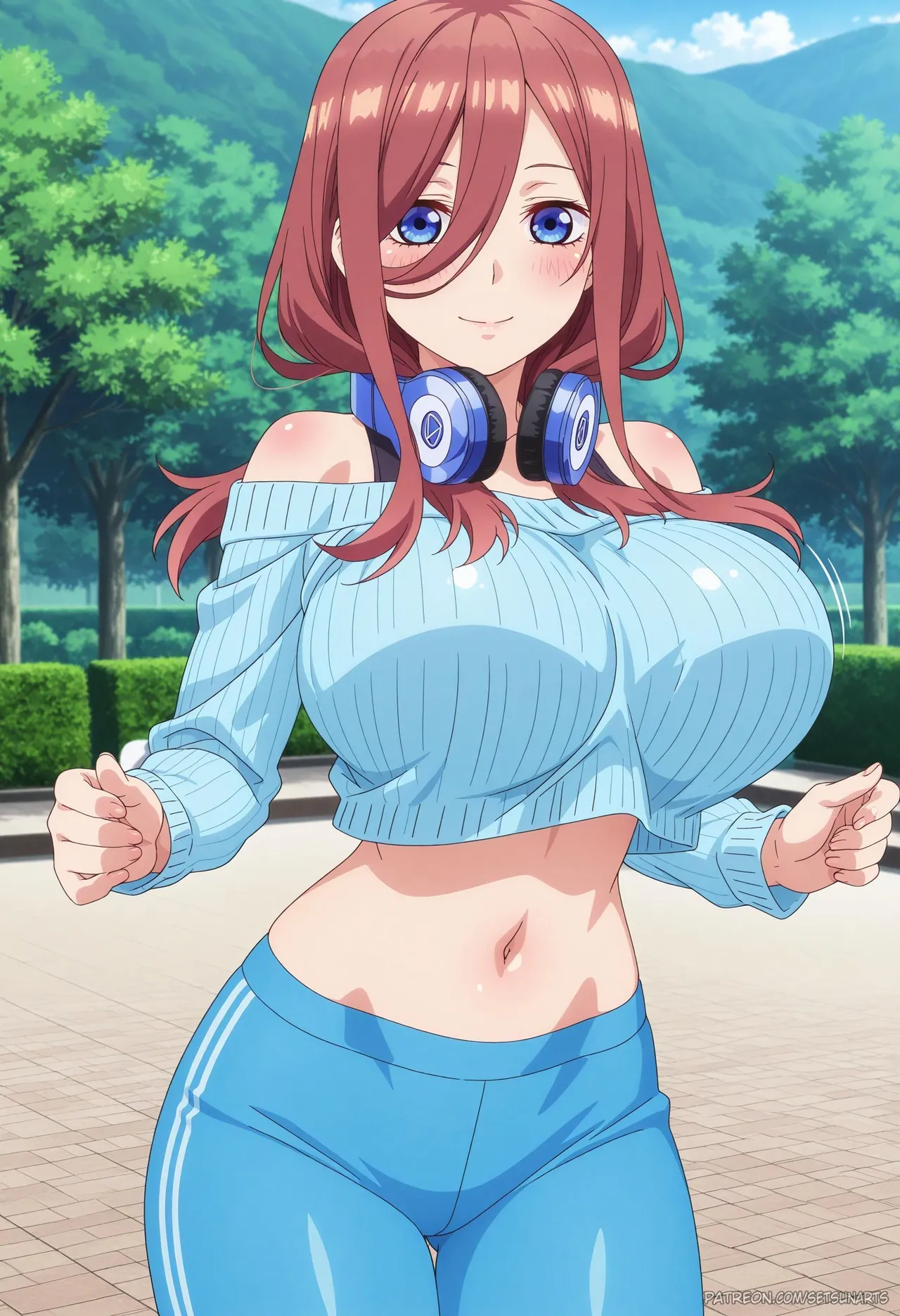 Setsuna Nakano Miku 中野三玖 Extras Patreon - Image 6