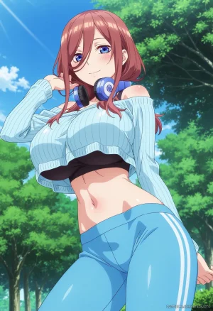 Setsuna Nakano Miku 中野三玖 Extras Patreon - Page 5