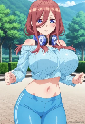 Setsuna Nakano Miku 中野三玖 Extras Patreon - Page 6