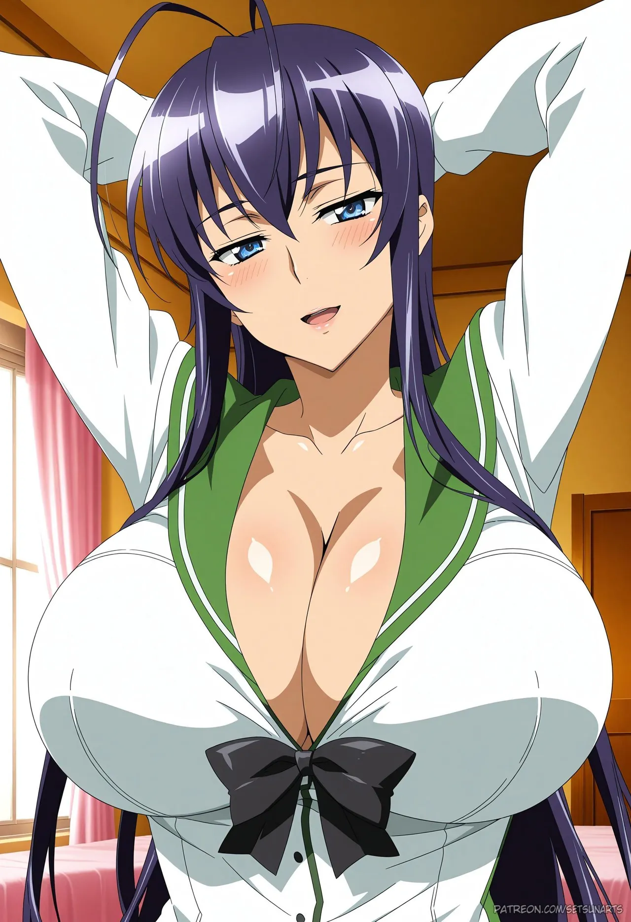 Setsuna Saeko Busujima 毒島冴子 Extras Patreon - Image 119