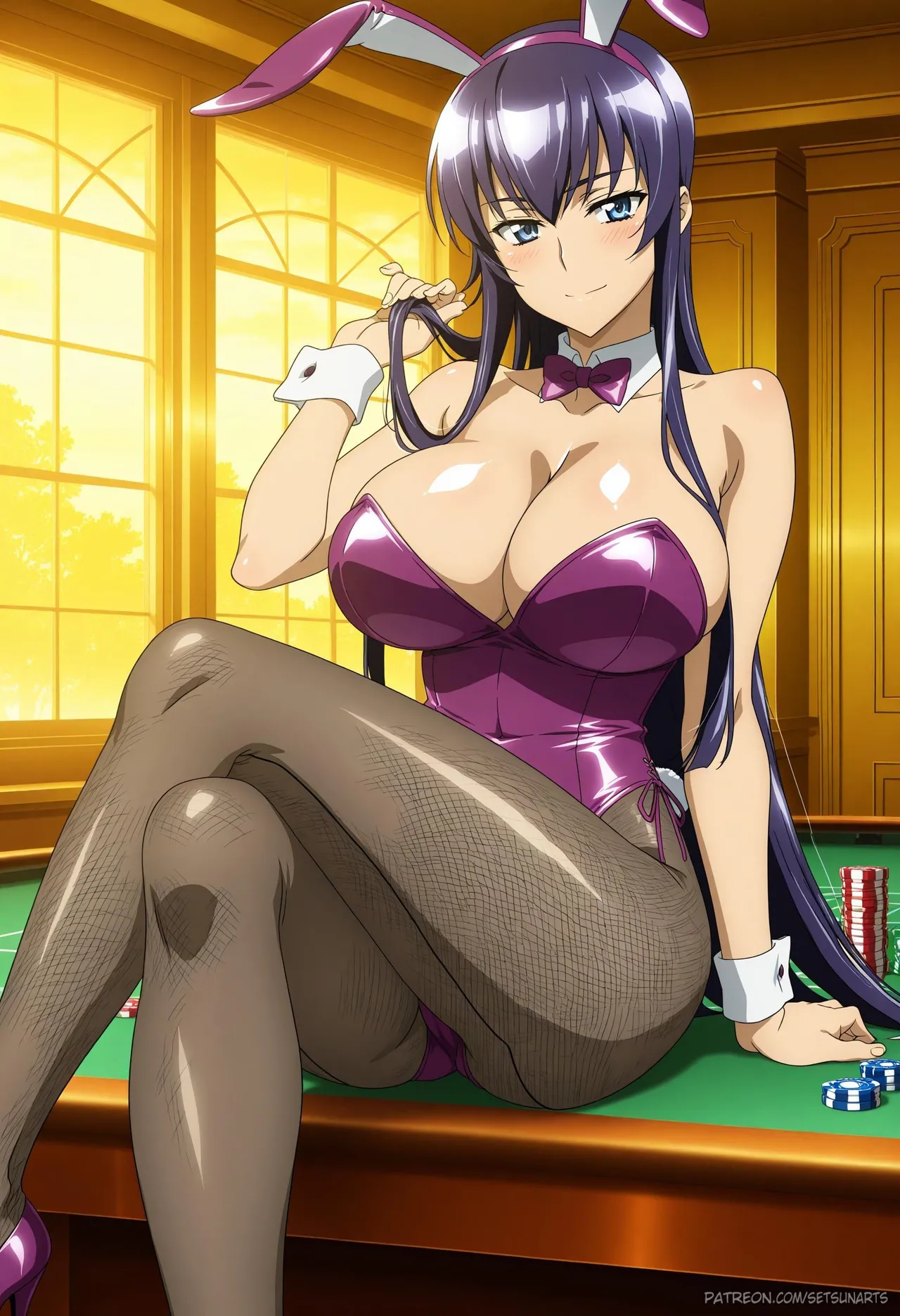 Setsuna Saeko Busujima 毒島冴子 Extras Patreon - Image 138