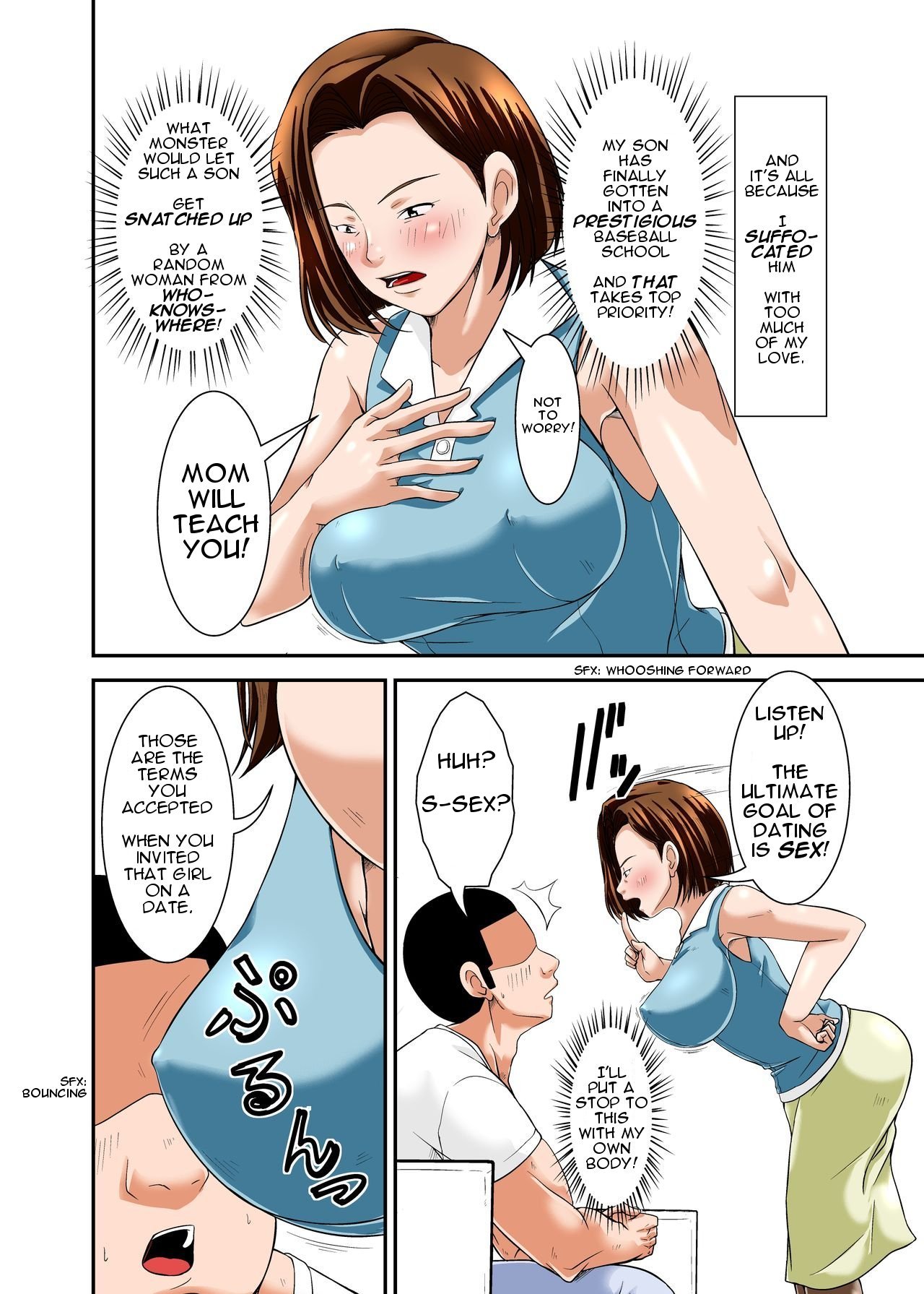 Sex Practice with Mom - Hentai milf fucks a massive cock - 38 Pics - Image 4