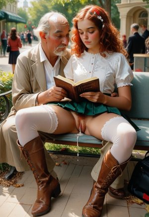 sex, young girl and old man - Page 245