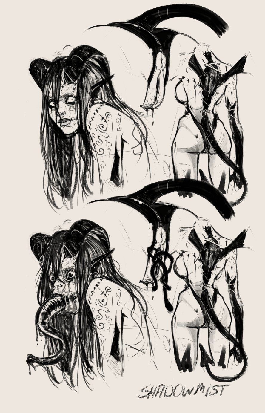 ShadowMist Monster Demon Girls - Image 107