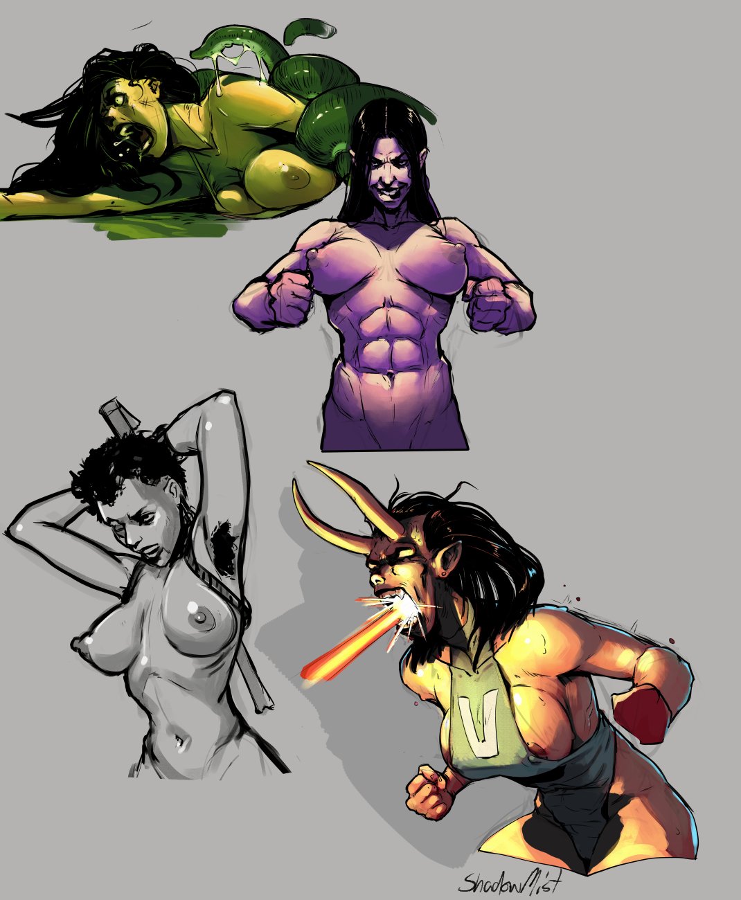 ShadowMist Monster Demon Girls - Image 69