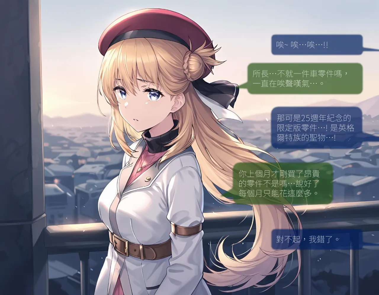 Sheldon NTR Agnès Claudel EP02 - The Legend of Heroes Trails of Cold Steel IF COMIC Chinese - Image 17