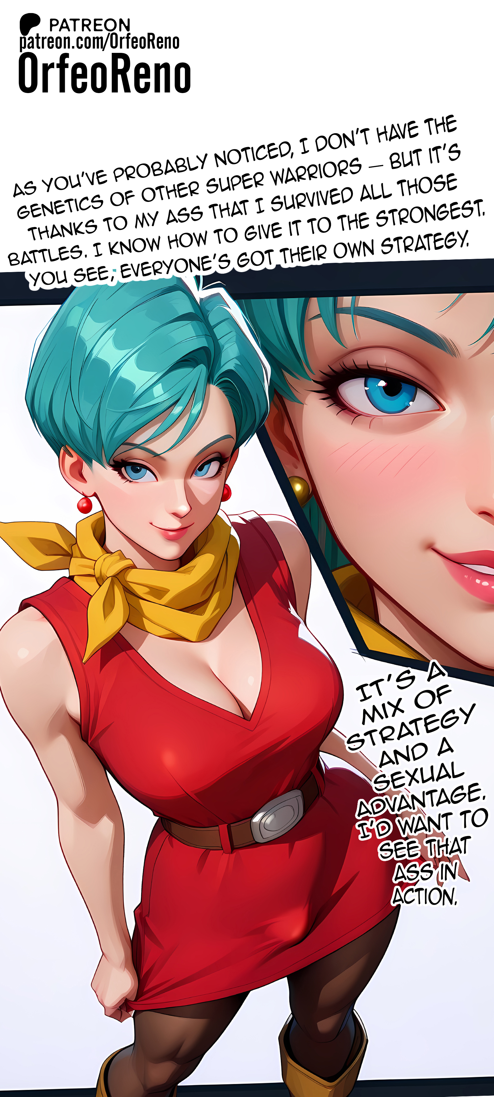 Shemale Bulma opens her futa asshole for the strongest warrior - 11 Pics - Image 6
