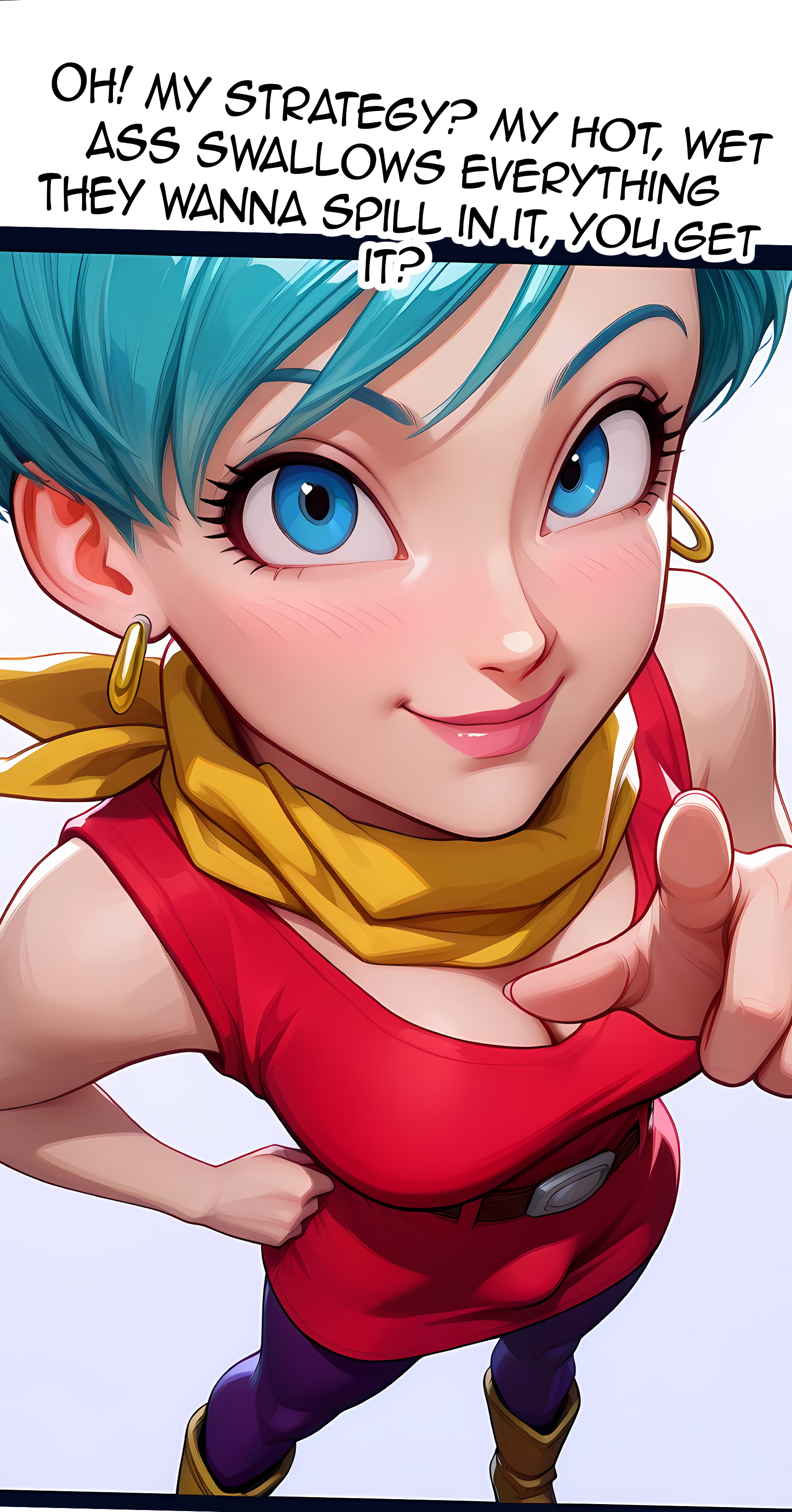 Shemale Bulma opens her futa asshole for the strongest warrior - 11 Pics - Image 7