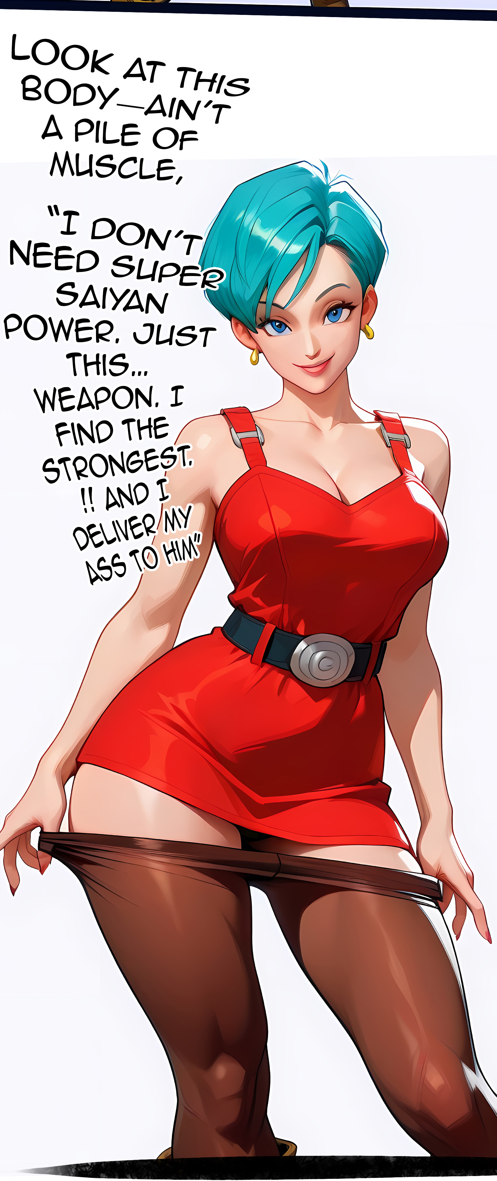 Shemale Bulma opens her futa asshole for the strongest warrior - 11 Pics - Image 8