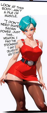 Shemale Bulma opens her futa asshole for the strongest warrior - 11 Pics - Page 8