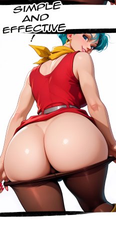 Shemale Bulma opens her futa asshole for the strongest warrior - 11 Pics - Page 9