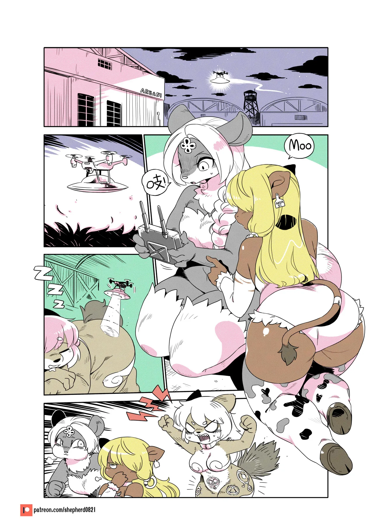 shepherd0821 Modern MoGal 人外的星期五 Chinese Ongoing - Image 225