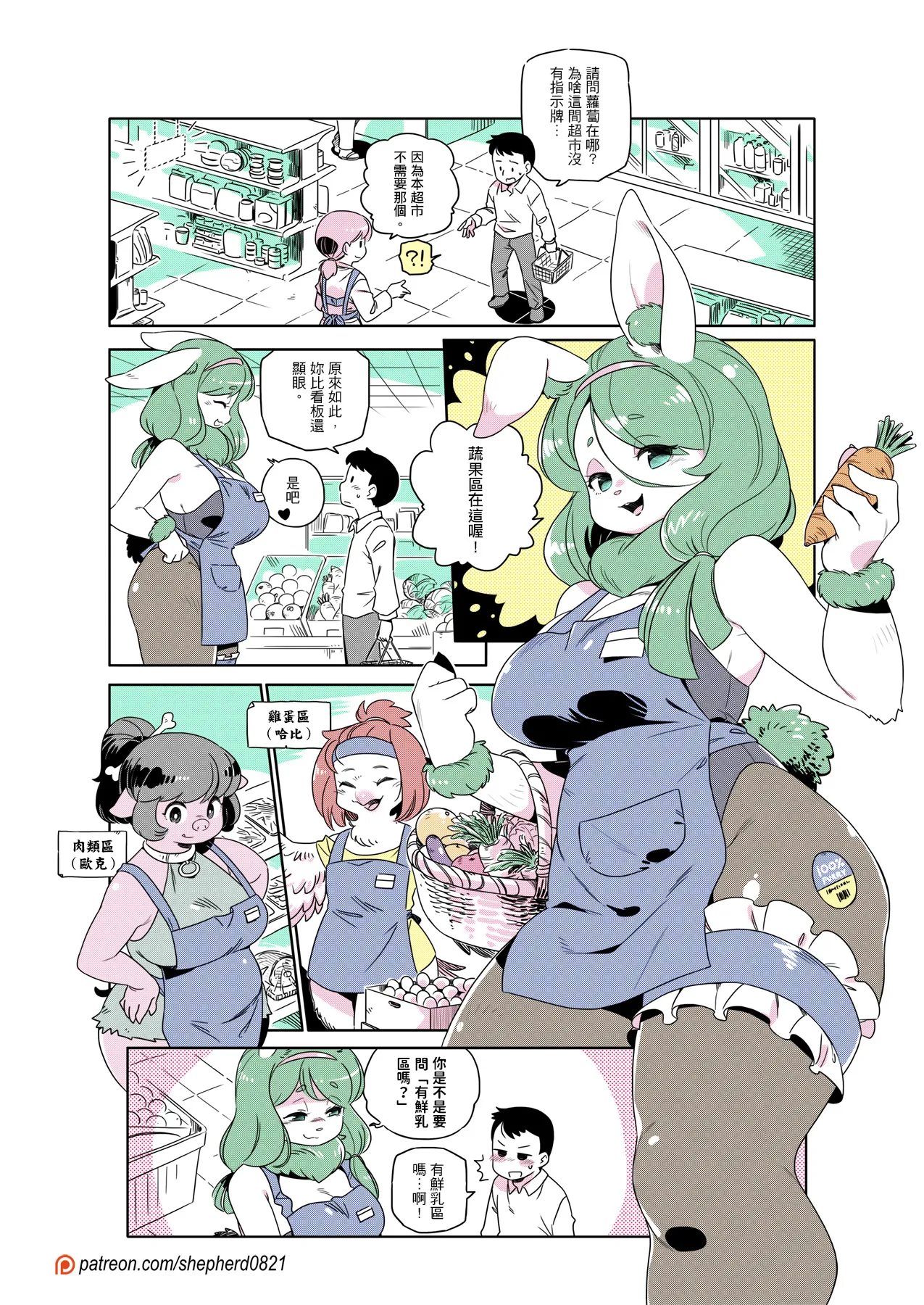 shepherd0821 Modern MoGal 人外的星期五 Chinese Ongoing - Image 325