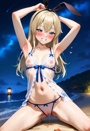 Shimakaze Kai Kancolle Kantai Collection 51 - Page 162