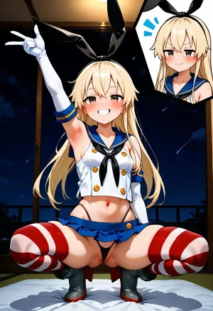 Shimakaze Kai Kancolle Kantai Collection 51 - Page 282
