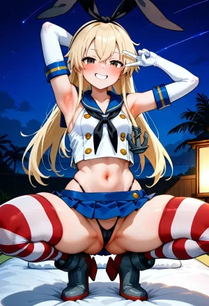 Shimakaze Kai Kancolle Kantai Collection 51 - Page 284