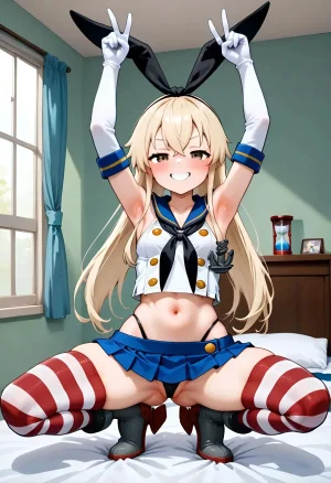 Shimakaze Kai Kancolle Kantai Collection 51 - Page 288