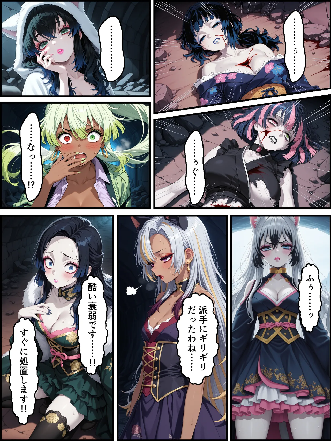 Shinimono Kigoku no Kaida 8 Kimetsu no Yaiba - Image 132