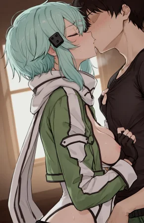 メロンパン Shino Sword Art Online - Page 24