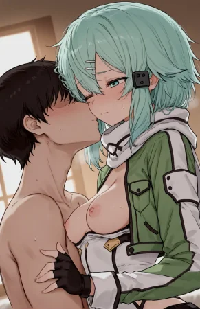 メロンパン Shino Sword Art Online - Page 25