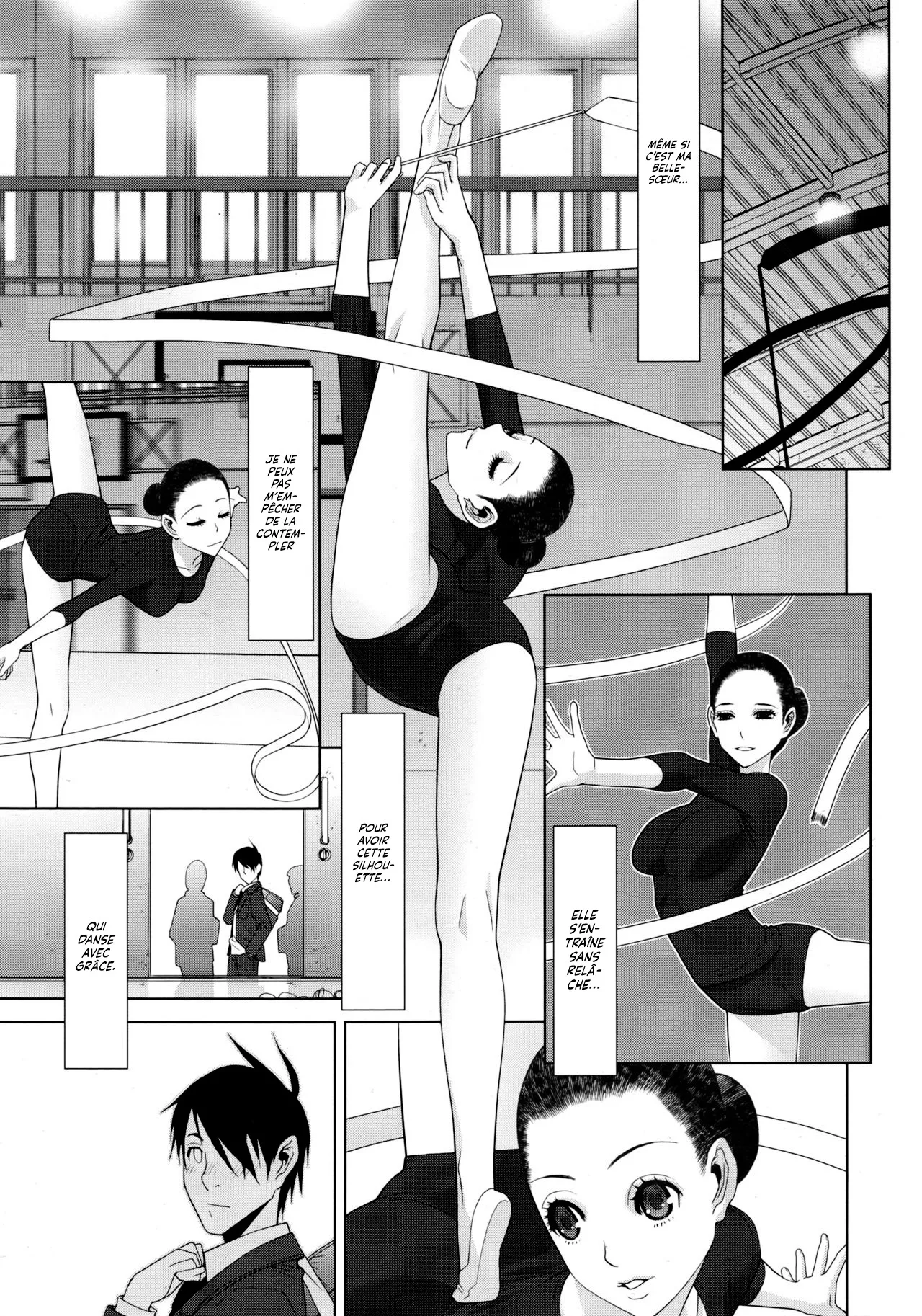 Shinobu Tanei Imouto Juunan Taisou Exercices dassouplissement avec ma Belle-Sœur COMIC Penguin Club 2016-12 French Lopxi Decensored - Image 2