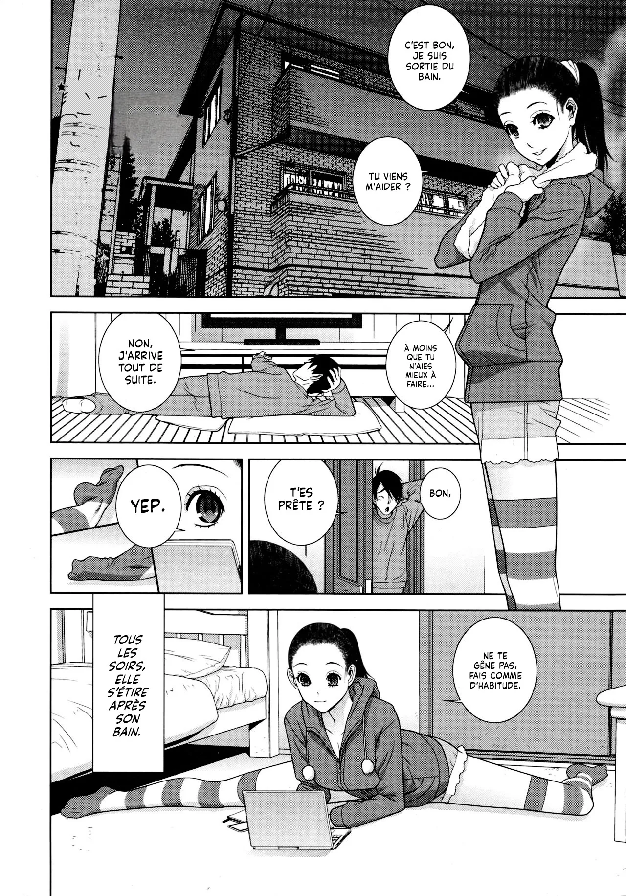 Shinobu Tanei Imouto Juunan Taisou Exercices dassouplissement avec ma Belle-Sœur COMIC Penguin Club 2016-12 French Lopxi Decensored - Image 3