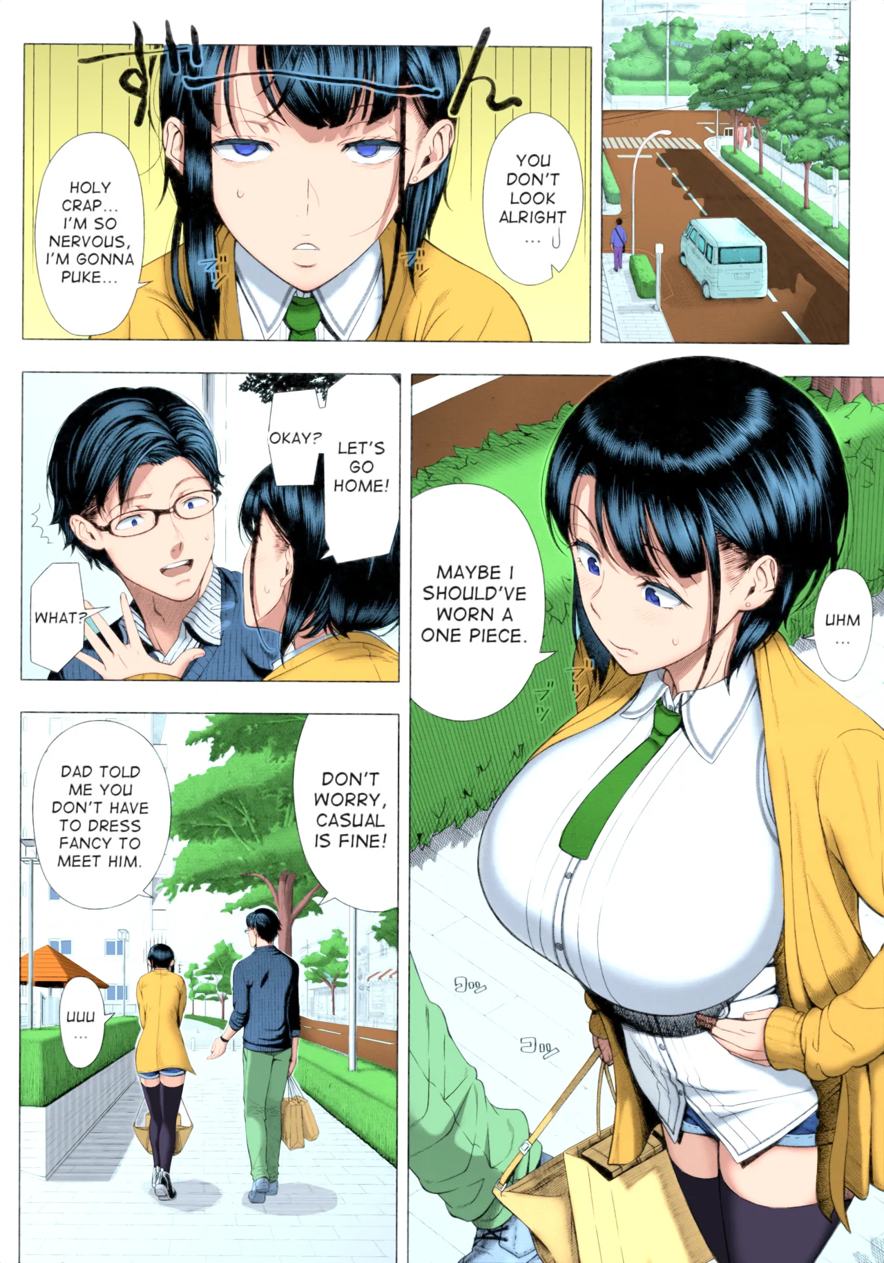 Shinozuka Yuuji Ore ga Mita Koto no Nai Kanojo _ A Woman Like Id Never Seen Before Hajimete no Hitozuma English Decensored Colorized - Image 12