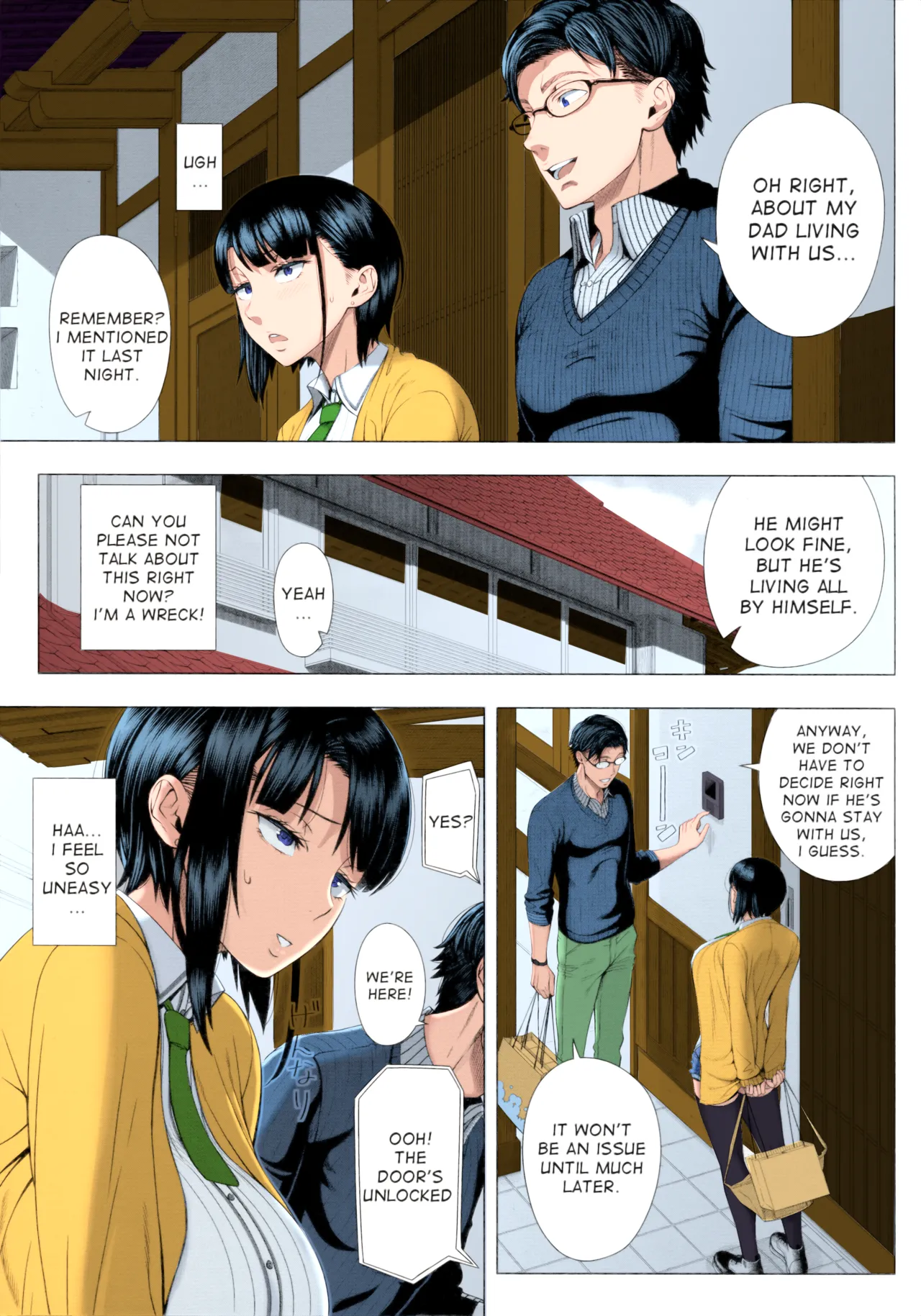 Shinozuka Yuuji Ore ga Mita Koto no Nai Kanojo _ A Woman Like Id Never Seen Before Hajimete no Hitozuma English Decensored Colorized - Image 13