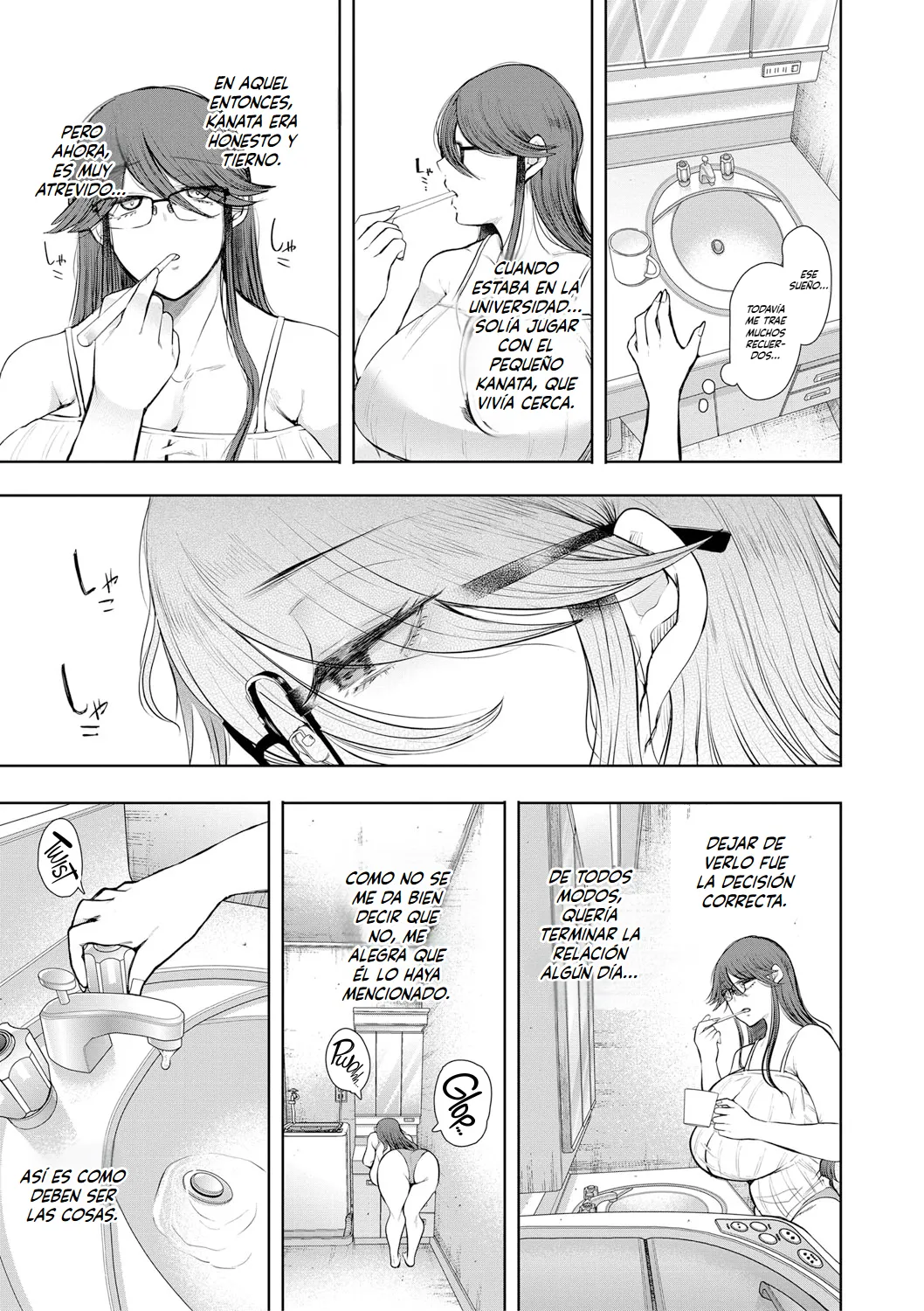 Shomu Shachiku OL wa Choukyou o Kotowarenai La esclava oficinista que nunca dice no Spanish H-Trads - Image 157