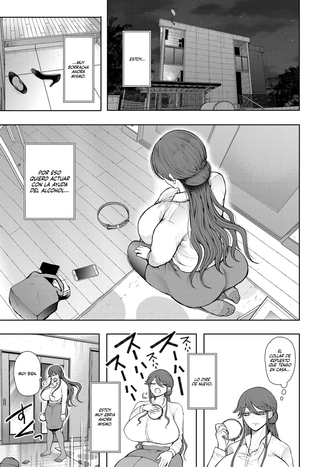 Shomu Shachiku OL wa Choukyou o Kotowarenai La esclava oficinista que nunca dice no Spanish H-Trads - Image 161