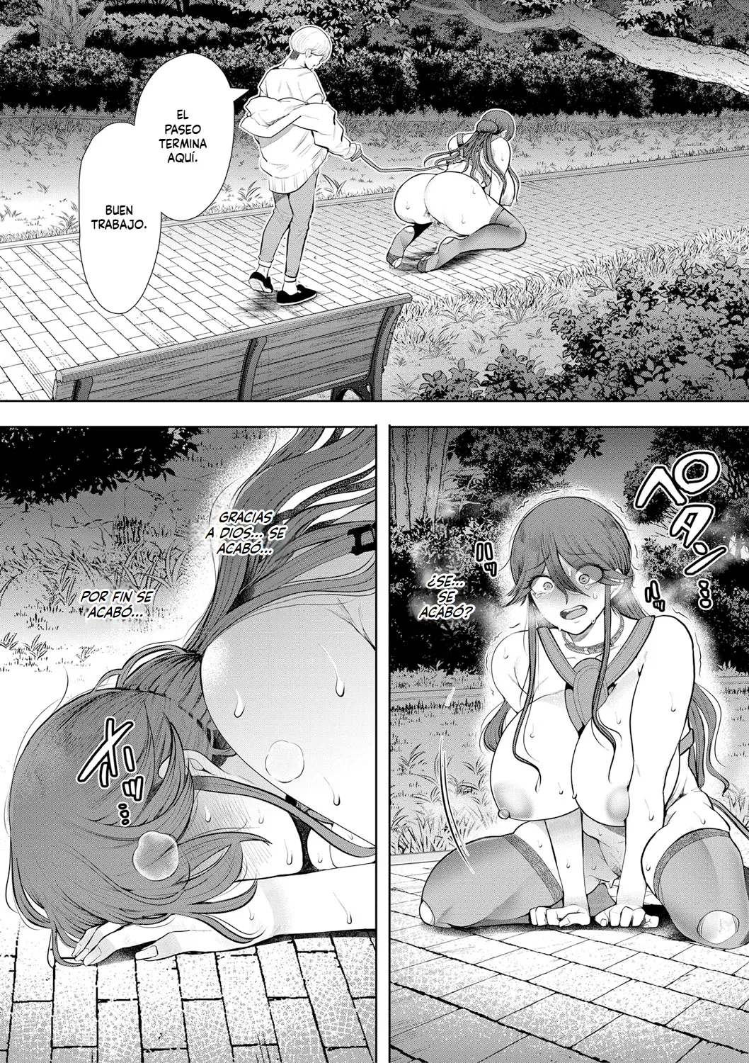 Shomu Shachiku OL wa Choukyou o Kotowarenai La esclava oficinista que nunca dice no Spanish H-Trads - Image 186