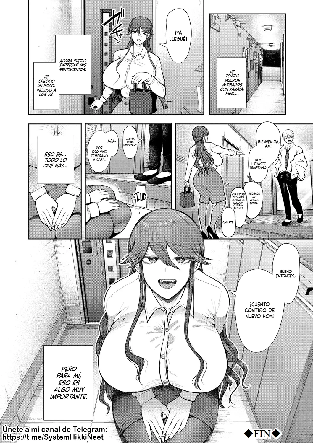 Shomu Shachiku OL wa Choukyou o Kotowarenai La esclava oficinista que nunca dice no Spanish H-Trads - Image 210