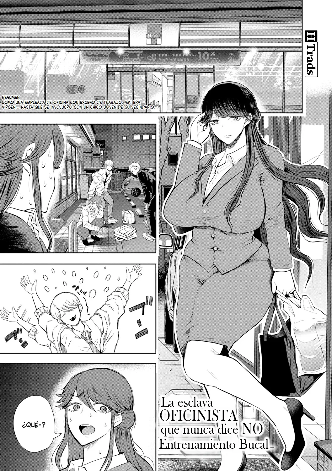 Shomu Shachiku OL wa Choukyou o Kotowarenai La esclava oficinista que nunca dice no Spanish H-Trads - Image 57