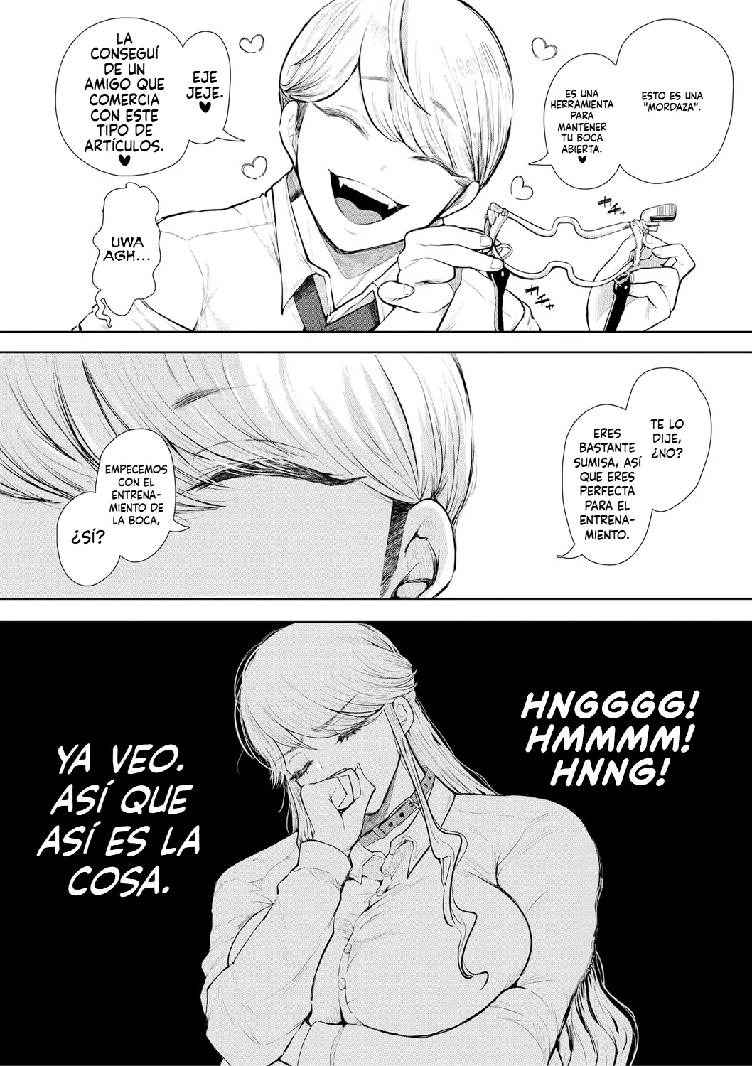 Shomu Shachiku OL wa Choukyou o Kotowarenai La esclava oficinista que nunca dice no Spanish H-Trads - Image 66