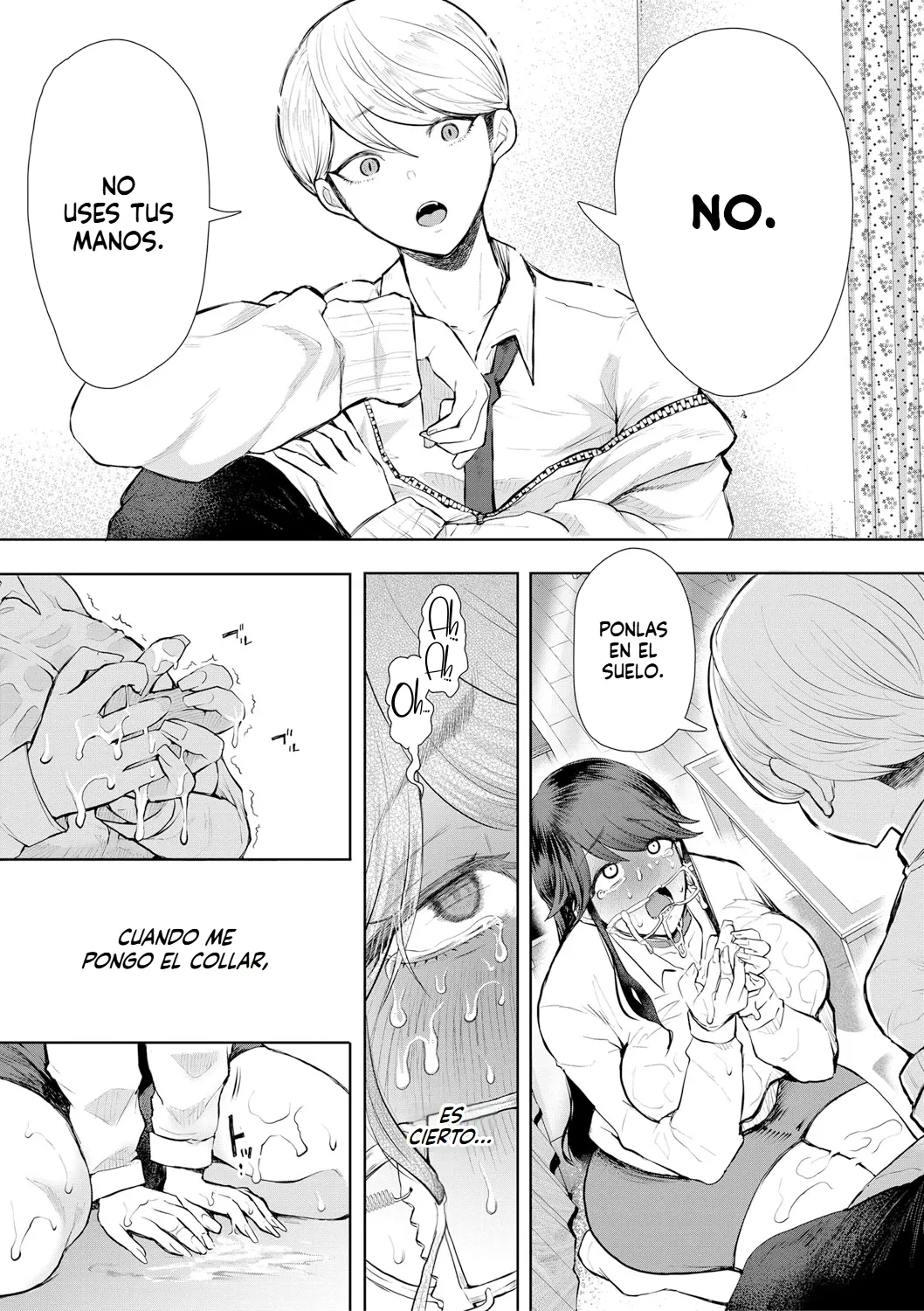 Shomu Shachiku OL wa Choukyou o Kotowarenai La esclava oficinista que nunca dice no Spanish H-Trads - Image 75