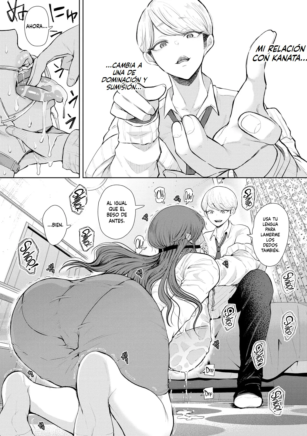 Shomu Shachiku OL wa Choukyou o Kotowarenai La esclava oficinista que nunca dice no Spanish H-Trads - Image 76