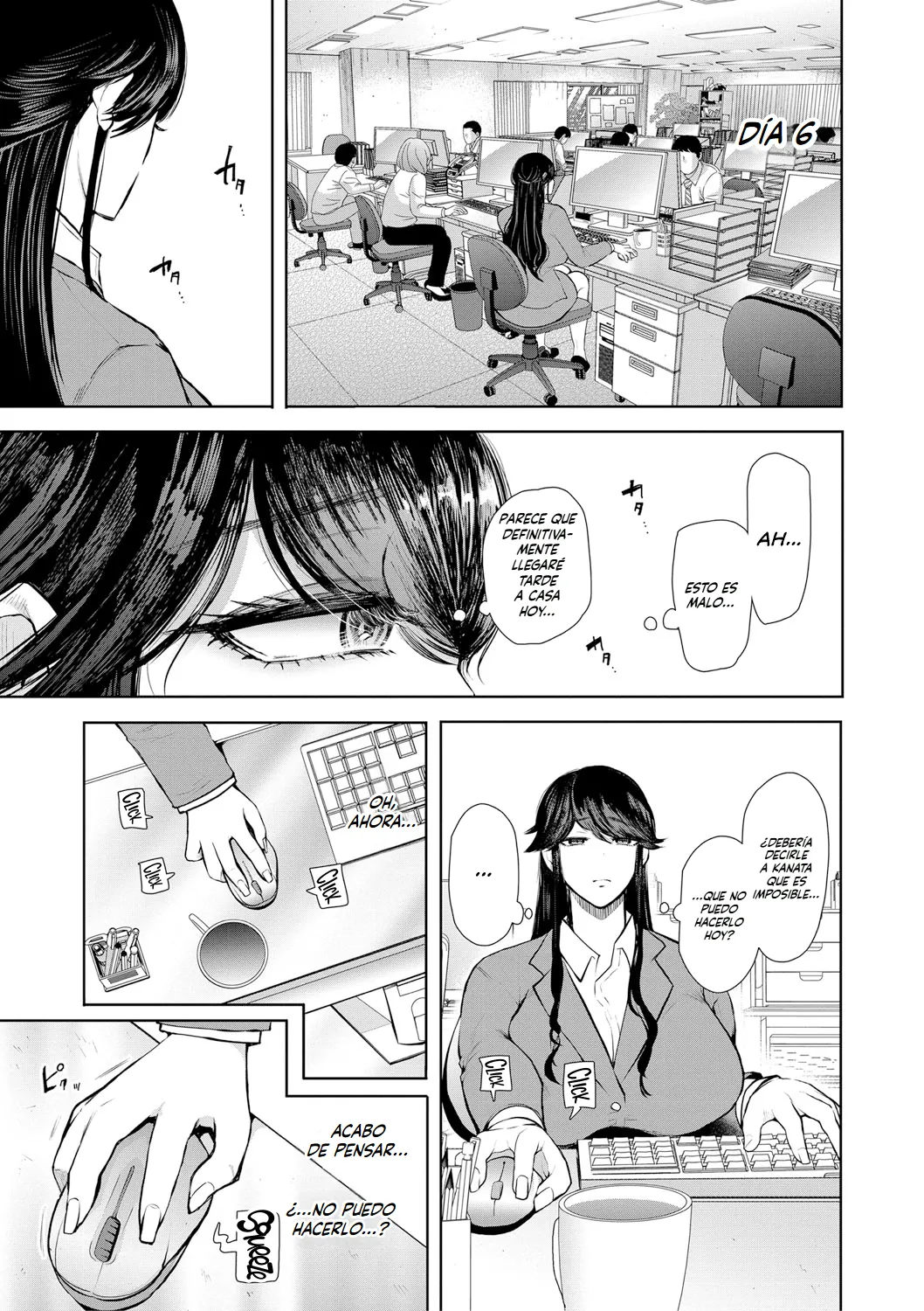 Shomu Shachiku OL wa Choukyou o Kotowarenai La esclava oficinista que nunca dice no Spanish H-Trads - Image 91