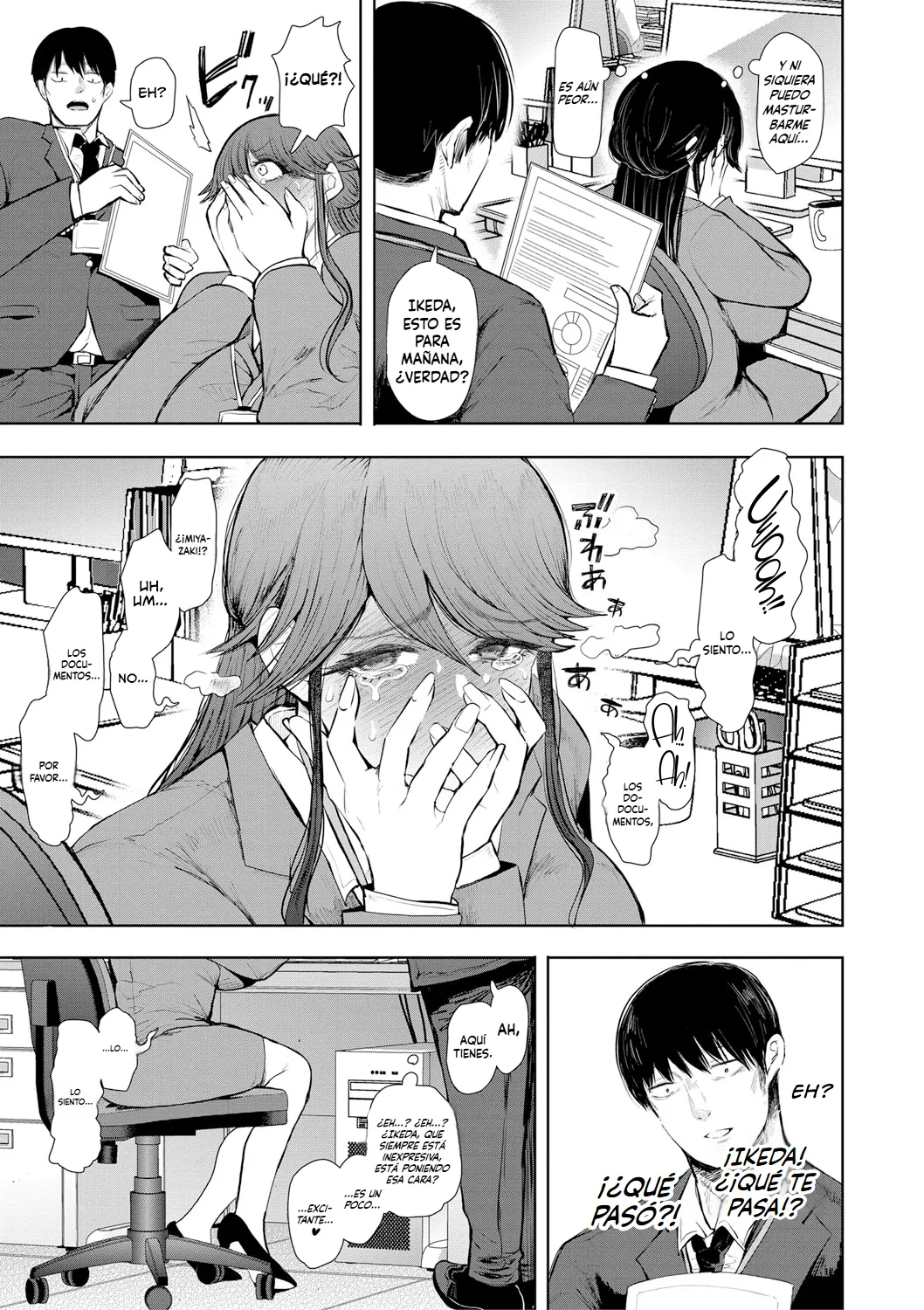 Shomu Shachiku OL wa Choukyou o Kotowarenai La esclava oficinista que nunca dice no Spanish H-Trads - Image 93