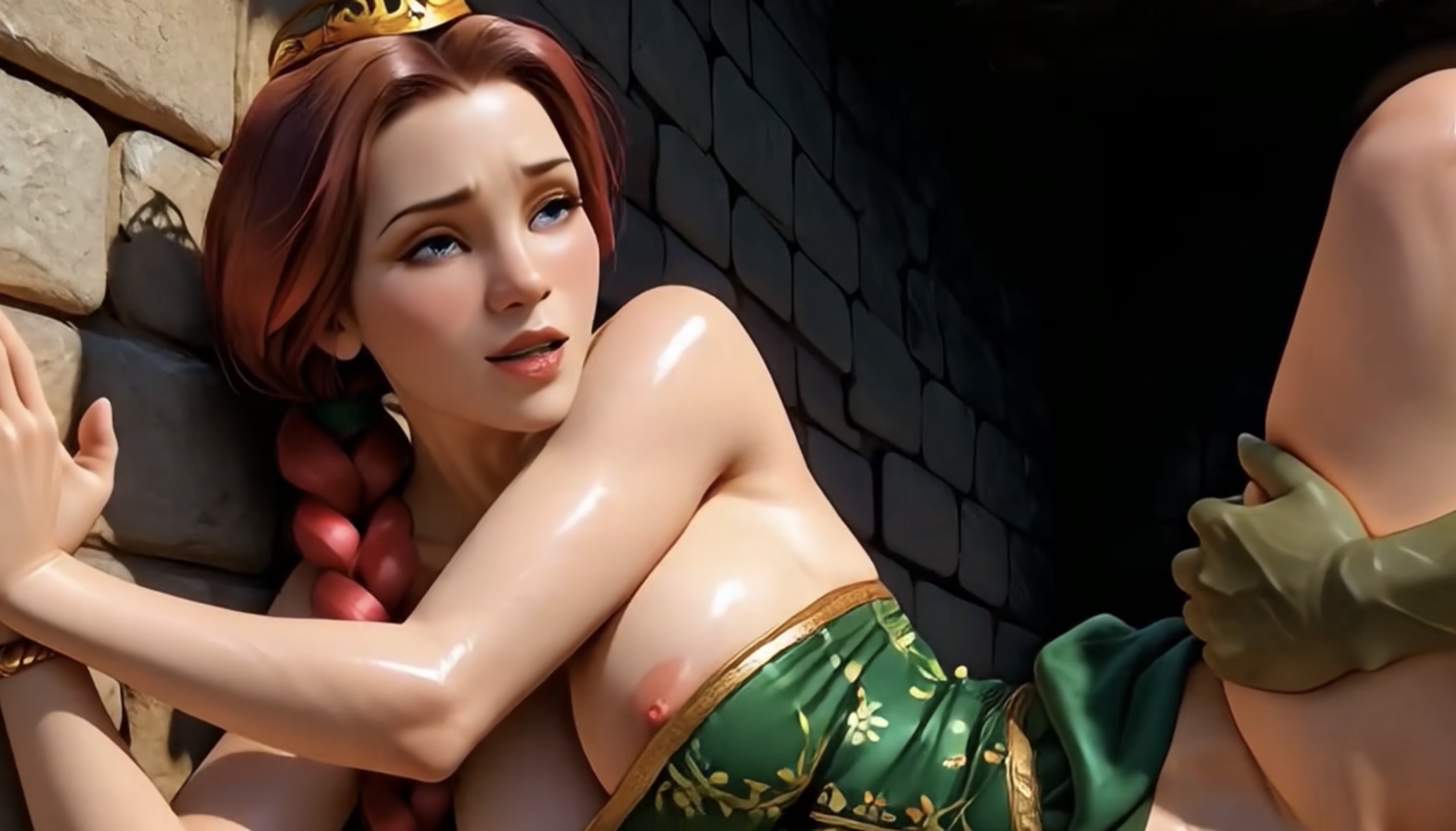 Shrek fucks Fiona with a huge dick in the castle - 61 Pics - Image 19