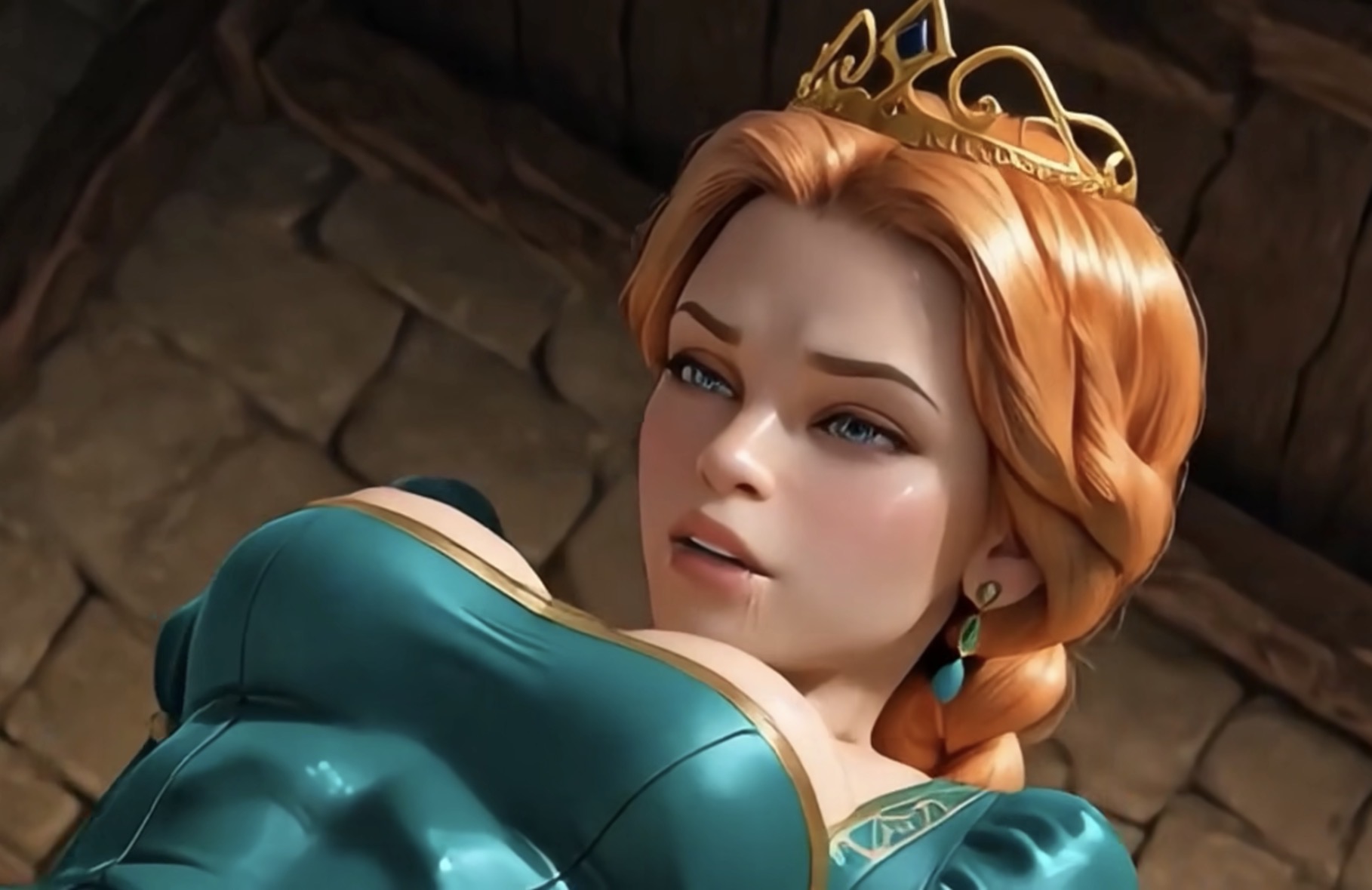 Shrek fucks Fiona with a huge dick in the castle - 61 Pics - Image 41