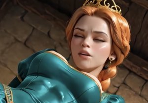 Shrek fucks Fiona with a huge dick in the castle - 61 Pics - Page 40