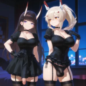 Silver Turtle Ayanami x Noshiro set 1