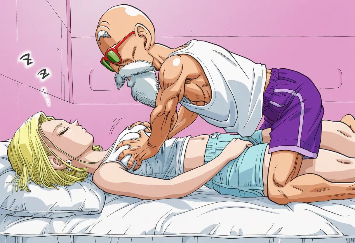 Sira - Android 18 X Roshi - Manga Style - Image 18