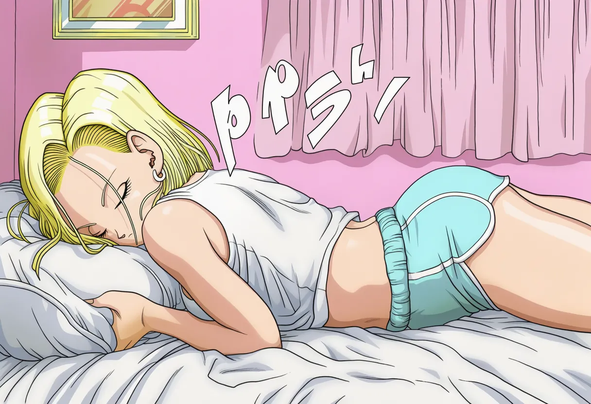 Sira - Android 18 X Roshi - Manga Style - Image 2