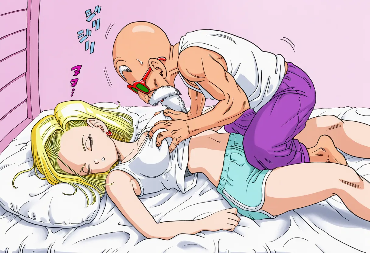 Sira - Android 18 X Roshi - Manga Style - Image 23