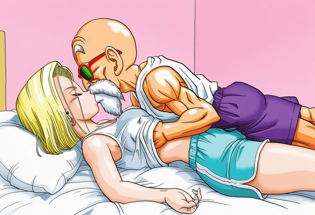Sira - Android 18 X Roshi - Manga Style - Image 26