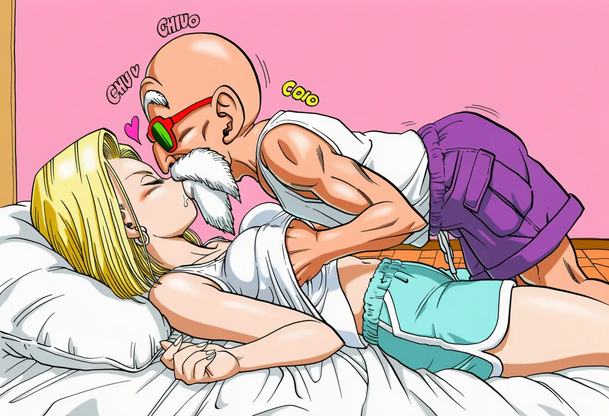 Sira - Android 18 X Roshi - Manga Style - Image 28
