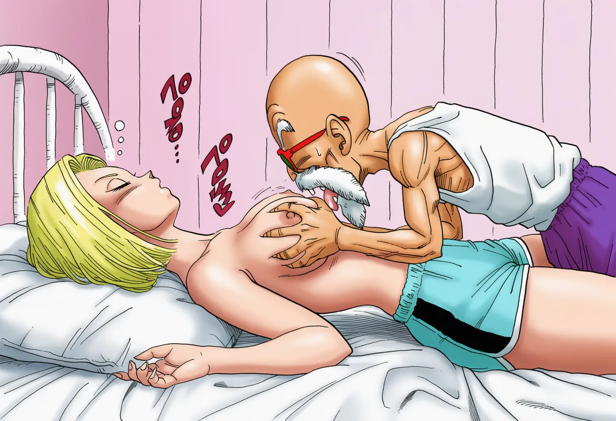 Sira - Android 18 X Roshi - Manga Style - Image 37