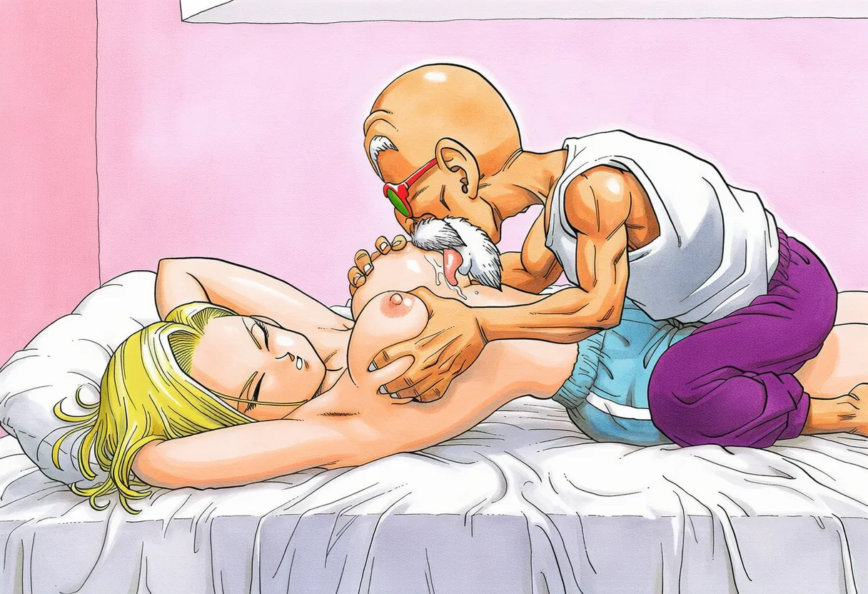Sira - Android 18 X Roshi - Manga Style - Image 42