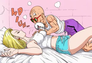 Sira - Android 18 X Roshi - Manga Style - Page 21